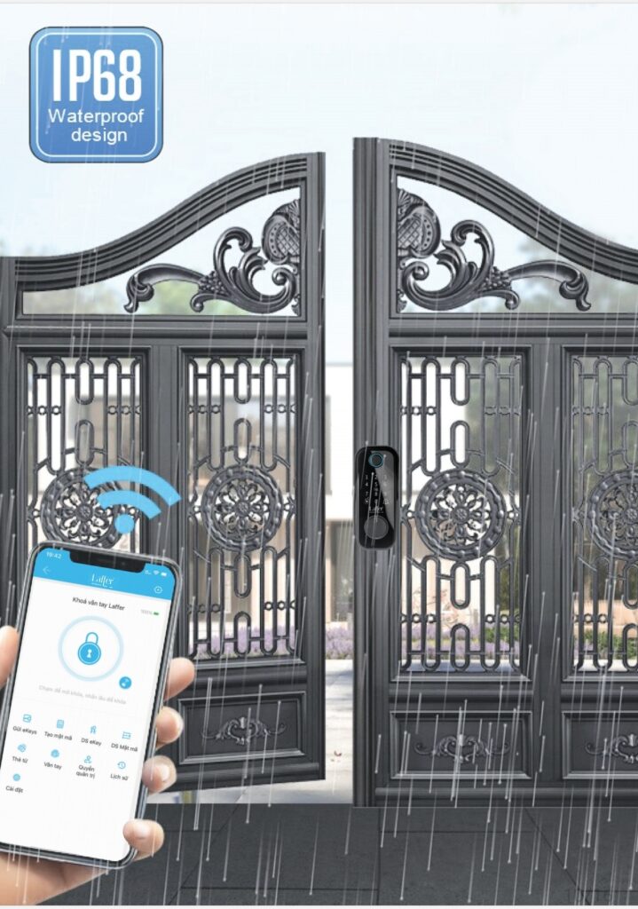 khóa vân tay nhà trọ