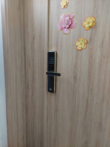 Lắp Khóa Vân Tay Cho Cửa Gỗ